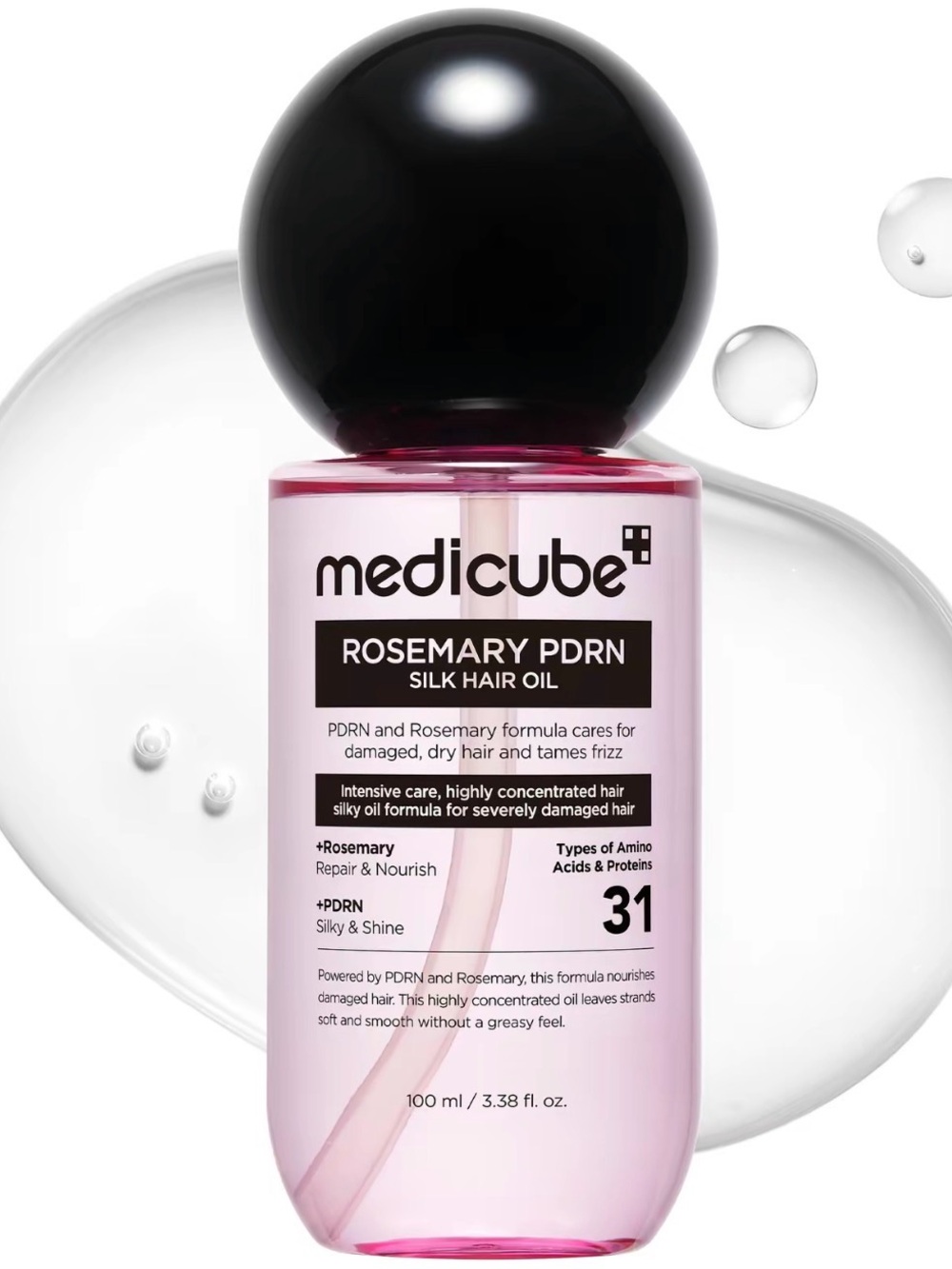 Medicube Rosemary PDRN Silk Hair Oil